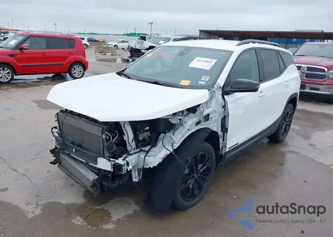 2020 GMC Terrain Fwd Slt from USA, damaged, VIN 3GKALPEV2LL277446
